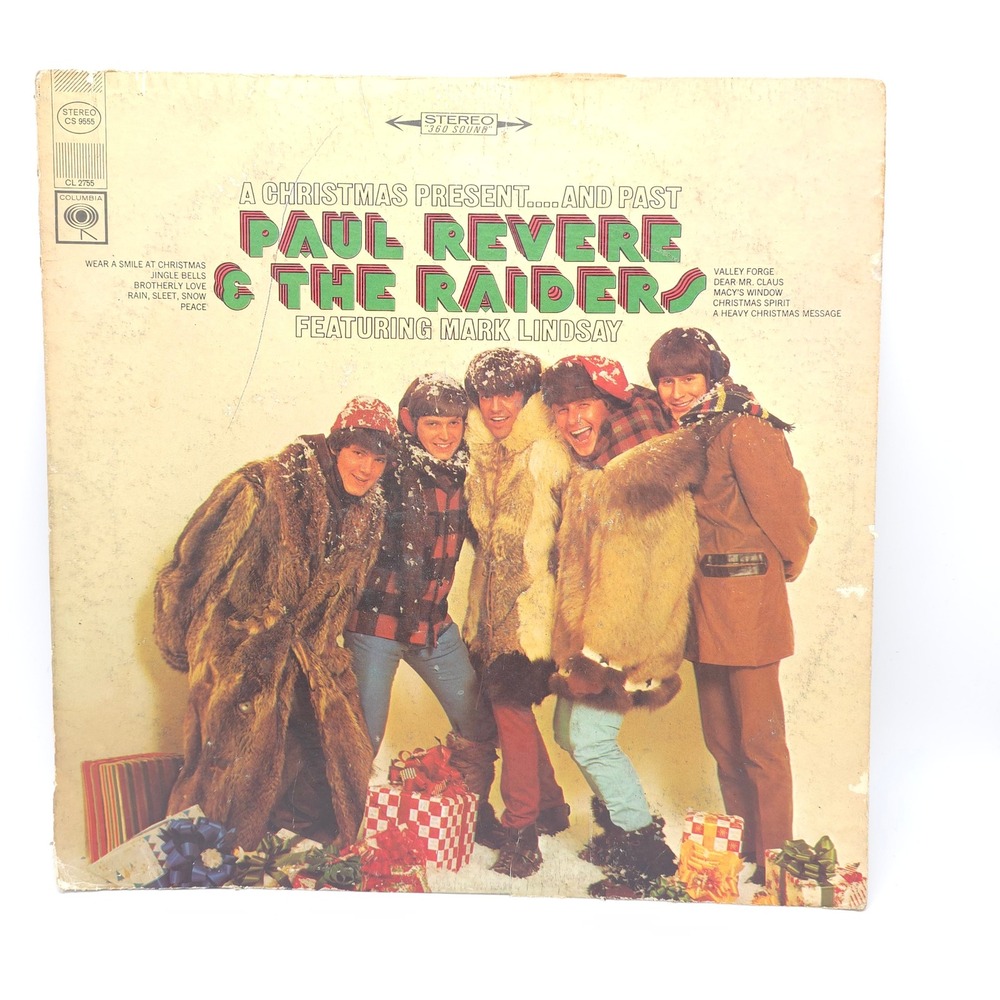 Paul Revere & The Raiders Christmas Vinyl LP 12" Mark Lindsay Columbia CS 9555